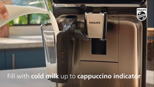 Philips Series 5500 LatteGo Automatic Coffee Machine - How to set up смотреть онлайн