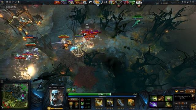 Dota 2 - Trying to catch 6.82 Phantom Lancer смотреть онлайн