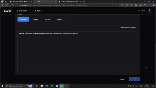 How to host your Discord bot on Litegix for free | KiriXen смотреть онлайн