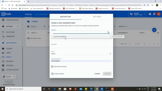 UiPath(RPA) Orchestrator 2020 | How to deploy Machines and Robots to UiPath Orchestrator смотреть онлайн