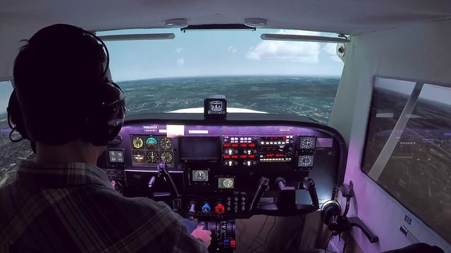 How To Simulate A Forward Slip Landing (Cessna Prepar3D Home Cockpit) смотреть онлайн
