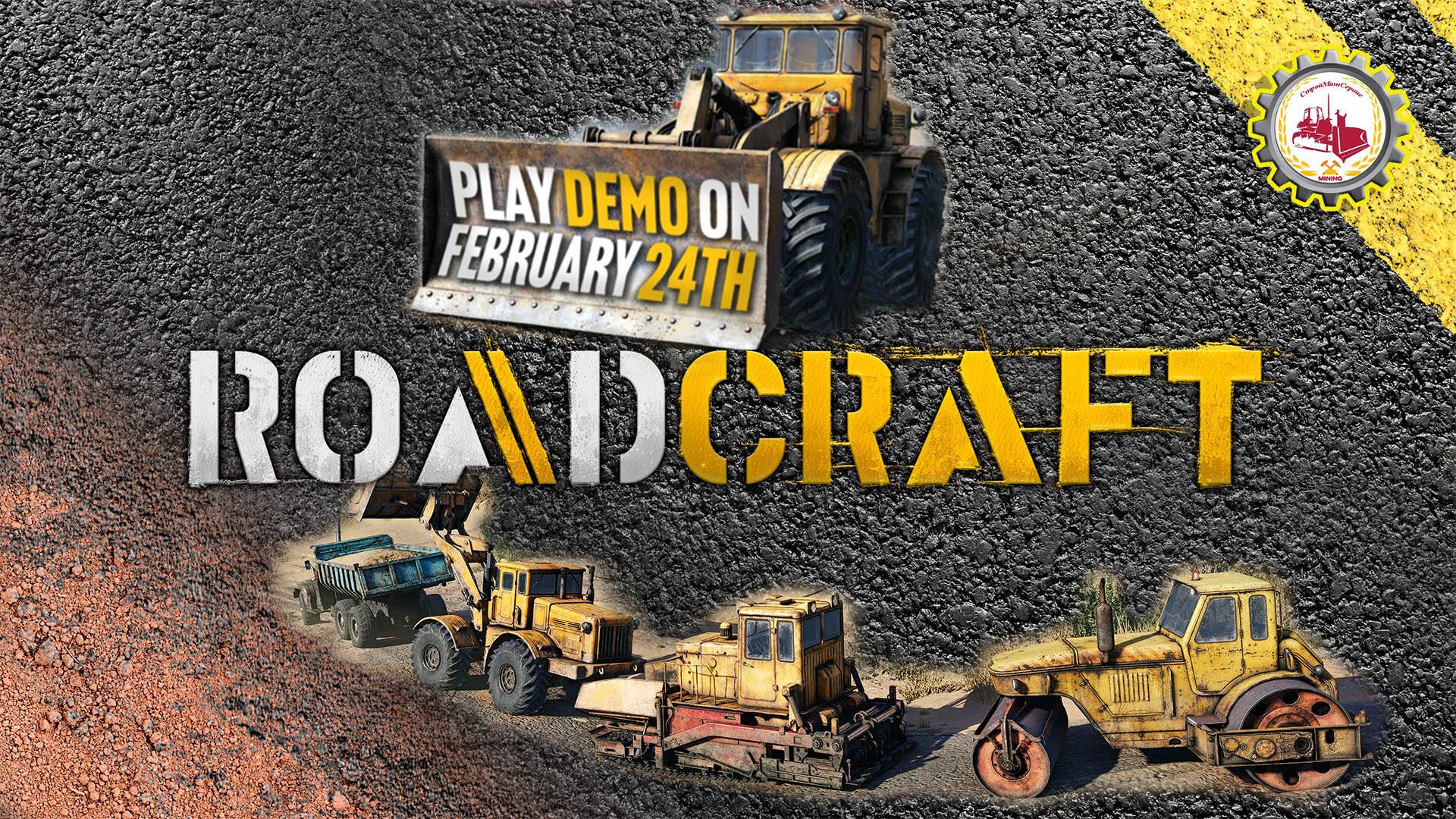 🆕🚧RoadCraft🚧 — Демоверсия RoadCraft выйдет 24 февраля на Steam Next Fest❗🚧🏗️ смотреть онлайн