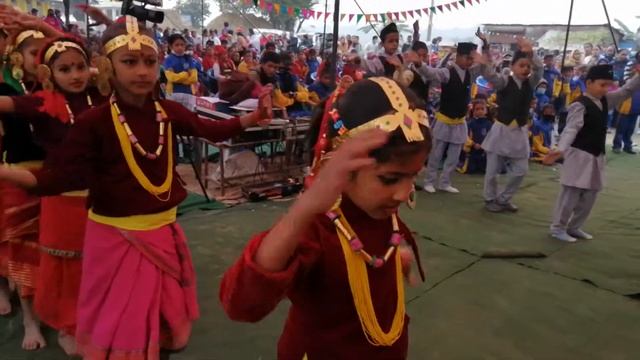 //Lekka hami keta keti//Dance performed on 32nd Annual Day of Shree Kotiya Devi Secondary School. смотреть онлайн