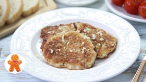 Самые простые куриные оладьи ✧ Быстро и вкусно