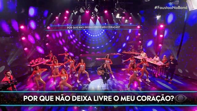 Luiza Martins canta Alcione no Faustão e impressiona auditório смотреть онлайн