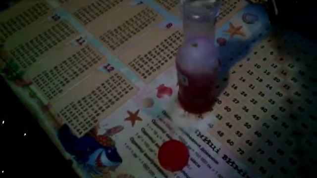 Фонтан лизун+сода+уксус