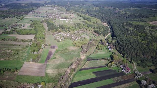 Проліт над Андрушівкою і Зеленим Дубом. Висота 200м. 4K смотреть онлайн