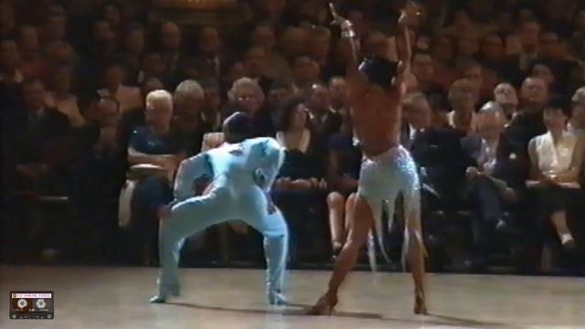 1998 Michael Wentink and Beata Onefater Winning the BRITISH OPEN смотреть онлайн