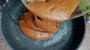 Очень простой рецепт манника на сковороде.Без яиц без молока без духовки!