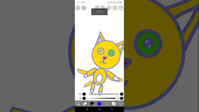 делаем "неон обводку" в ибис пэинт! смотреть онлайн