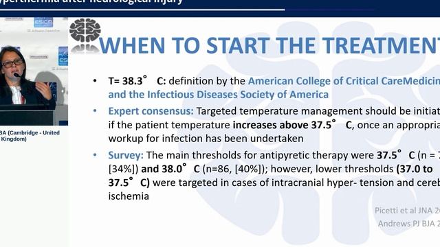 Hyperthermia after neurological injury Chiara Robba 2018