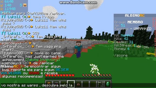 SERVER DE KIT PVP! 1.7x/1.8x - VAGAS NA STAFF! смотреть онлайн