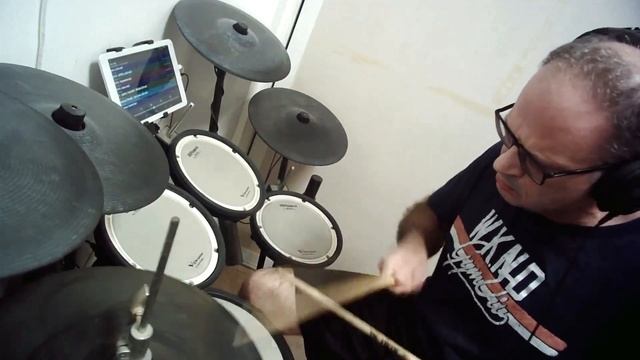 Vanessa Paradis "Joe le taxi" drum cover смотреть онлайн