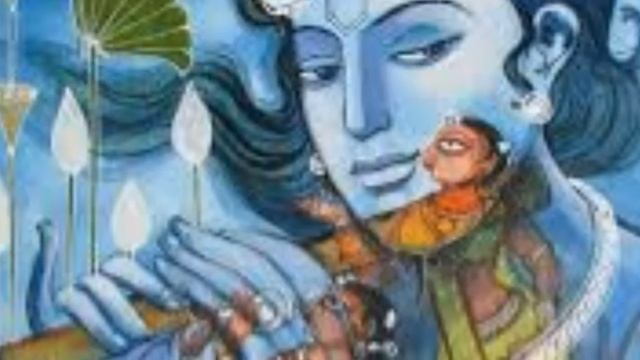 Hindu God and Goddess paintings Radha Krishna, Saraswati, Laxmi and other god paintings. смотреть онлайн