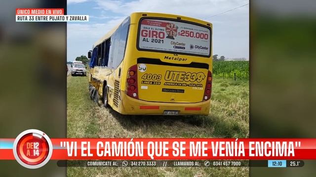 Habló una víctima del accidente en Ruta 33 смотреть онлайн