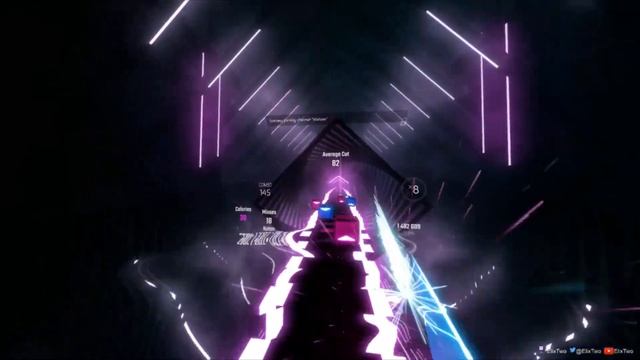 Beat Saber (Yomi Yori Kikoyu - Imperial Circus Dead Decadence) Expert+ смотреть онлайн