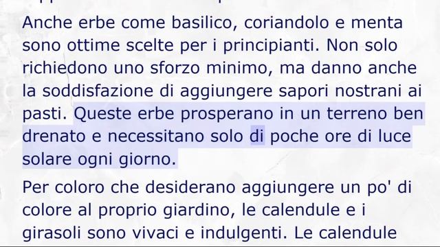 Italiano - medio - Le migliori piante per i giardini dei principianti смотреть онлайн