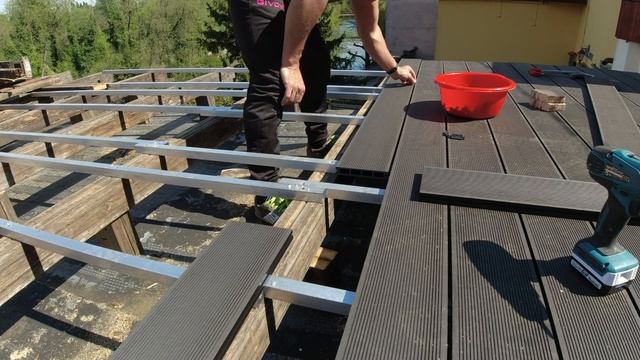 COME COSTRUIRE UNA TERRAZZA IN WPC PAZZESCA !!! смотреть онлайн