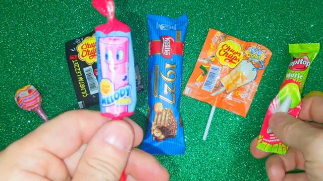 Lollipops Unpacking ASMR 🍭| Chupa Chups Skull Lollipop & Sour Infernals, Alpenliebe Ice Cream. #2 смотреть онлайн