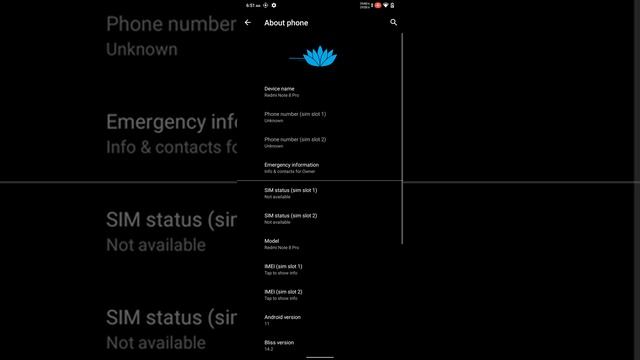 BlissROM v14.2 (Android 11) on Redmi Note 8 Pro (begonia) (Official) смотреть онлайн