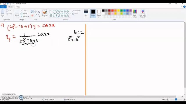 Particular Solution of linear differential equations when RHS is: sin bx / cos bx - Part-2 смотреть онлайн