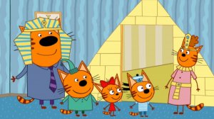 Три кота  Приключения. Игра мультфильм