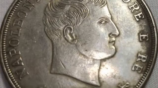 1812M & 5 lire , Napoleon Emperor,coin Value and price rare.