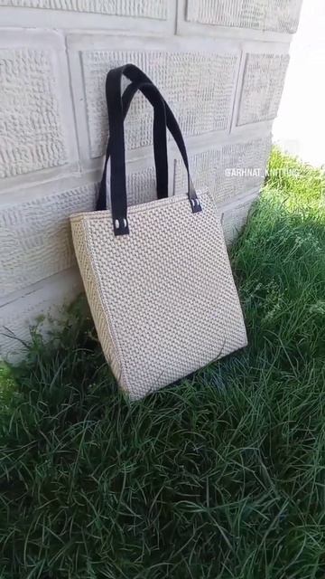 МК сумка из рафии крючком ЛОЕВЕ смотреть онлайн