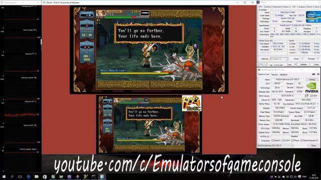 Decaf WiiU Emulator - Dungeons & Dragons: Chronicles of Mystara (2013). Gameplay Test #1 смотреть онлайн
