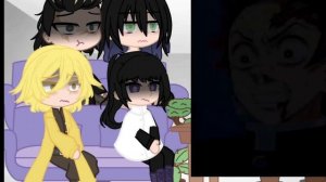 ✨реакция друзей Танджиро на тт🐾🦊