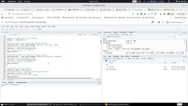R Programming Data Webscraping rvest package Easily Harvest (Scrape) Web Pages смотреть онлайн
