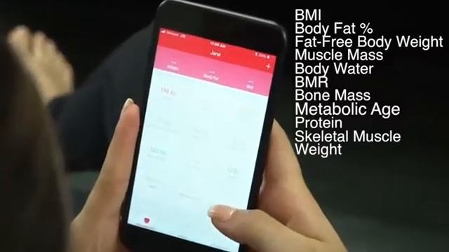 Fitindex Smart Body Fat Scale, Bluetooth Bathroom Scales смотреть онлайн