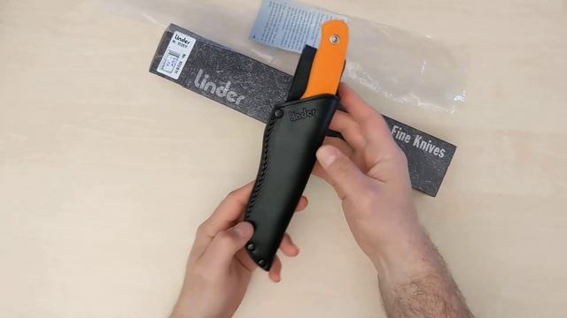 Linder ATS-34 Super Edge 2 Easy Track DARK (102611) - Unpacking