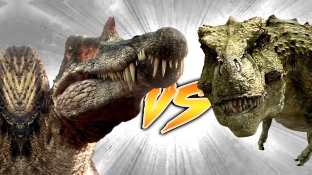 спинозавр против тарбозавра