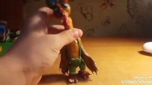 Фигурка Вилли из пластилина