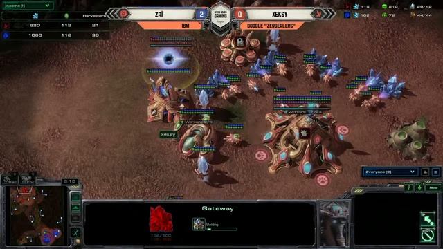 AHGL Week 3: IBM vs Google "Zergerlers" Game 3 ZvP (Zai vs xeksy) смотреть онлайн