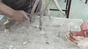 Тест якутского ножа из стали CPR