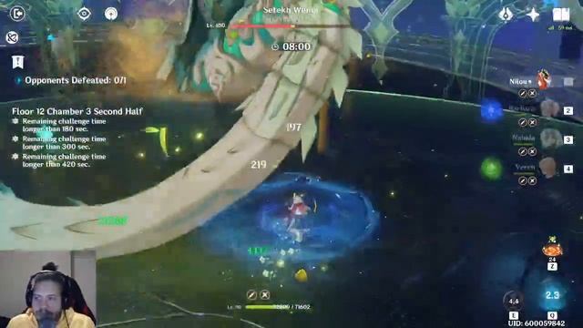 C6 Mona (Pure Pain) and Superbloom (Still Pain) - Genshin Impact Spiral Abyss v3.5 смотреть онлайн