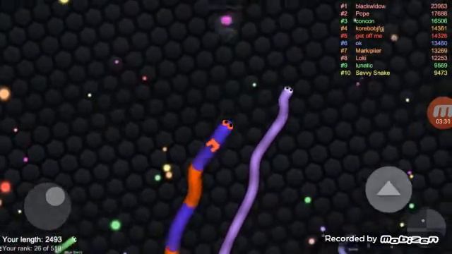 Лашок это судьба!играем в Slither.io смотреть онлайн