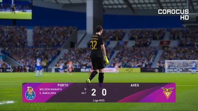 Porto vs Aves | Estádio do Dragão | 2019-20 Liga NOS | PES 2019 смотреть онлайн
