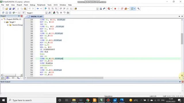 Digital Clock simulation on Proteus using 8051 (assembly language) explained смотреть онлайн