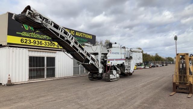 1998 Roadtec RX60B Tracked Cold Planer For Virtual Online Auction March 11, 2023 смотреть онлайн