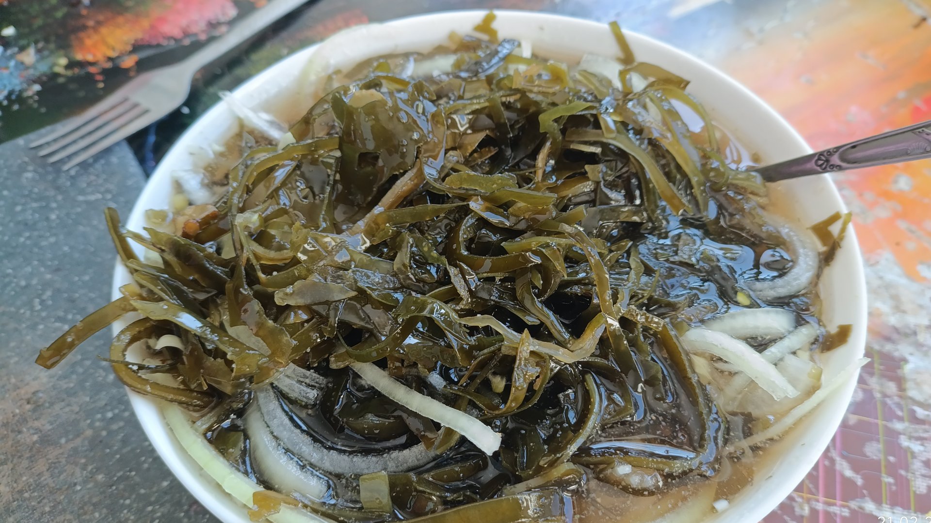 как просто готовлю салат из сушёных водорослей ламинария морская капуста свежая хрустящая без варки смотреть онлайн