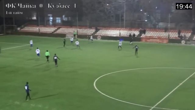 Турнир MCL Pro. Матч 2-го тура. ФК Чайка - Кузбасс, 06.12.2020, 1-й тайм. смотреть онлайн