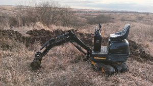 Мини экскаватор 29575 работа и доработки