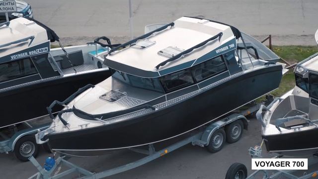 Обзор уникальной линейки катеров VOYAGER от VBOATS в салоне Лодок и моторов Капитан смотреть онлайн