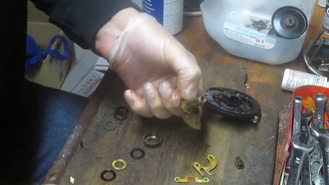 How to overhaul a Penn 350 Levelline fishing reel смотреть онлайн