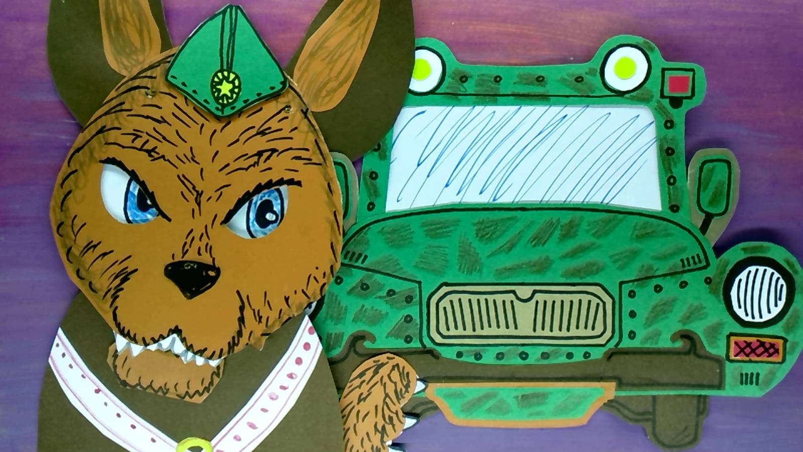 Мультпоздравление с 23 февраля _Балабанов Илья_Мультстудия "Пионер", г.Елец 02.25г.