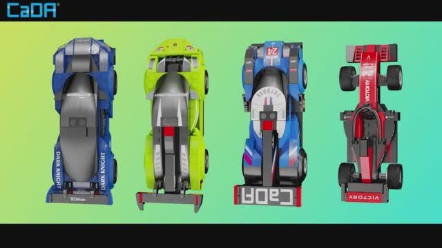 Mini Cars | CaDA C55051w / C55052w / C55053w / C55054w смотреть онлайн