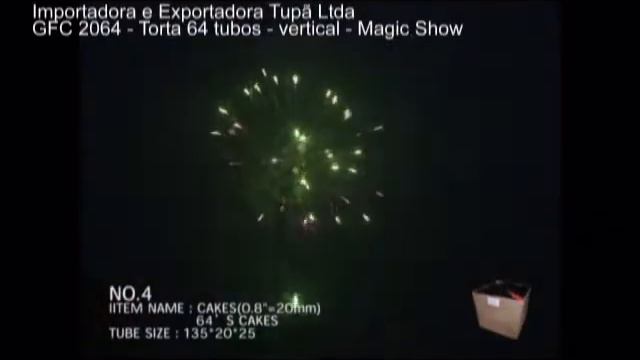 GFC 2064 Torta 64 tubos vertical Magic Show смотреть онлайн